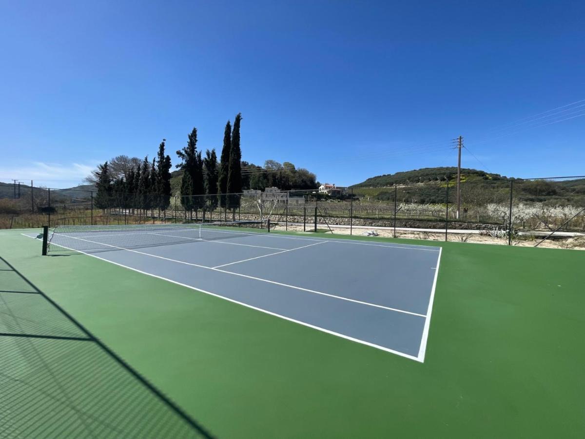 Villa Mantilari Wine Estate 7 Apartments 2 Private Pools 1 Heated Tennis Court Fitness Center Archanes Buitenkant foto